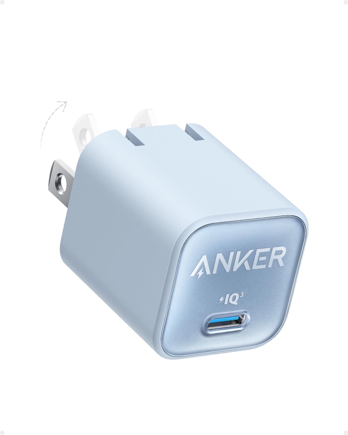 Anker 511 Nano 3 30W USB-C GaN Charger